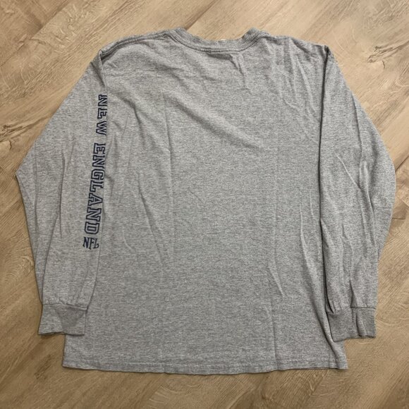 Vintage Y2K Lee Sport NFL New England Patriots Long Sleeve T-Shirt Men’s Large L - Picture 4 of 6
